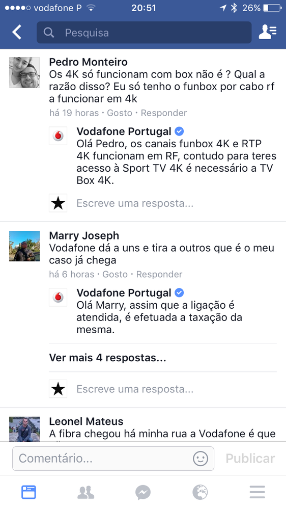 4k facebook vodafone