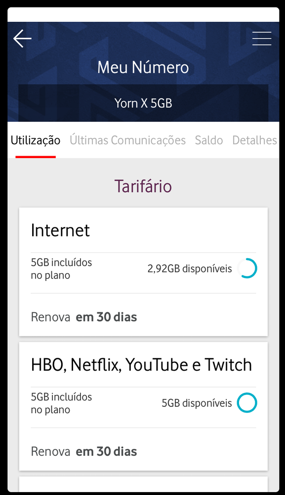 ja gastou dos 5GB