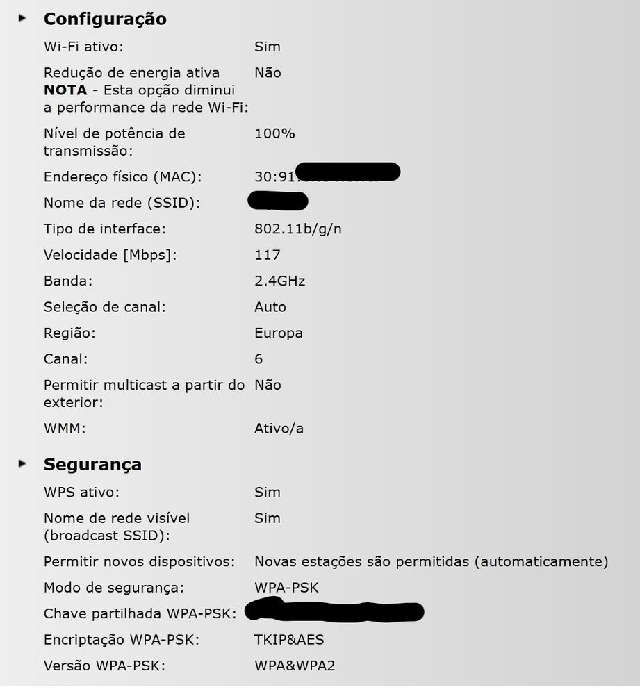 TG784n v3 Wi Fi Config