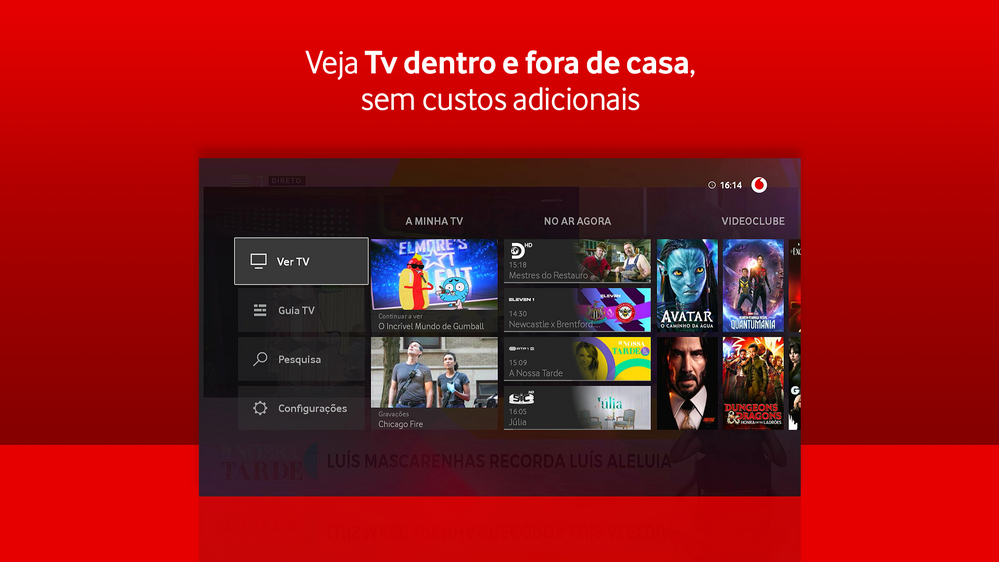 App Vodafone TV para Fire TV!