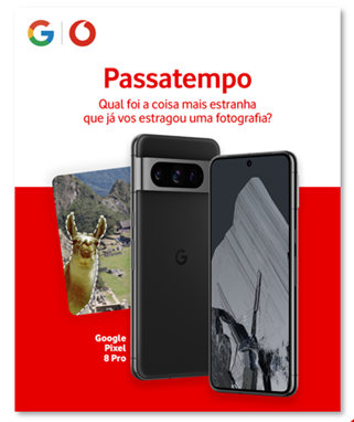 Passatempo Google Pixel 8