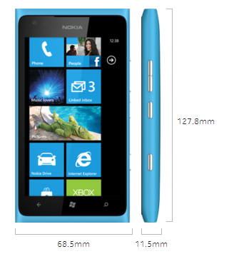 lumia 900 dimensoes
