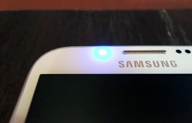 Luz notificação S4